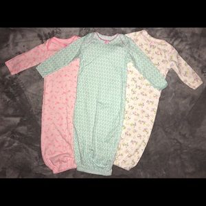 3 Long-sleeve Sleepers